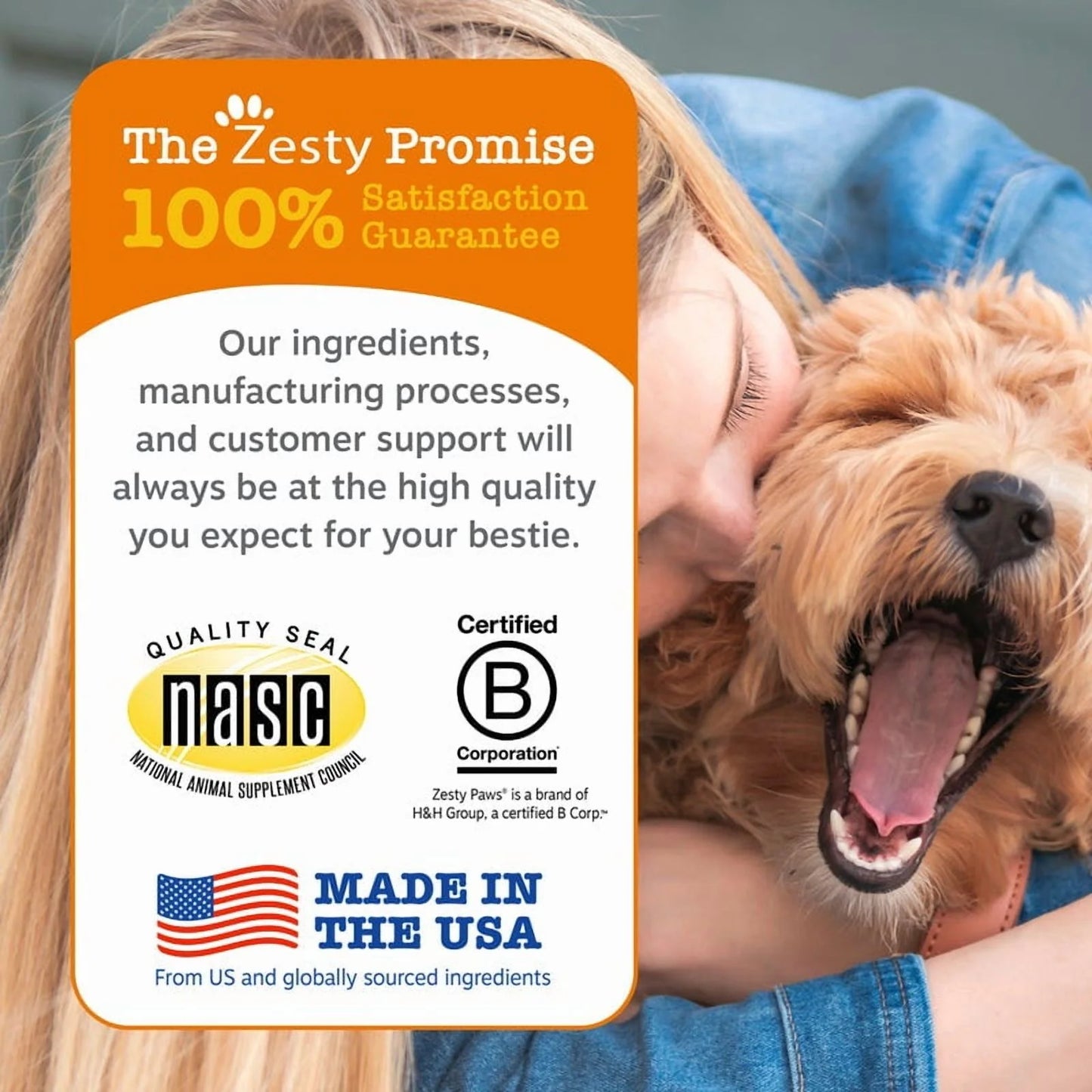Senior Advanced Probiotic Bites for Dogs, for Gut & Digestive Health, Chicken Flavor 90 Ct Soft Chews