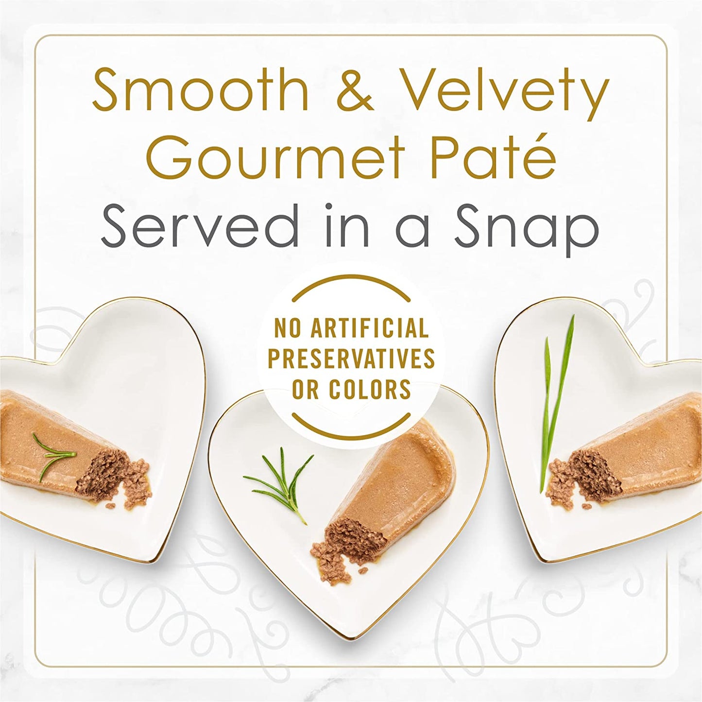 Purina  Gourmet Wet Cat Food Variety Pack, Petites Pâté Collection, Break-Apart Tubs, 12-Pack of 2.8 Oz. Tubs, 24 Servings