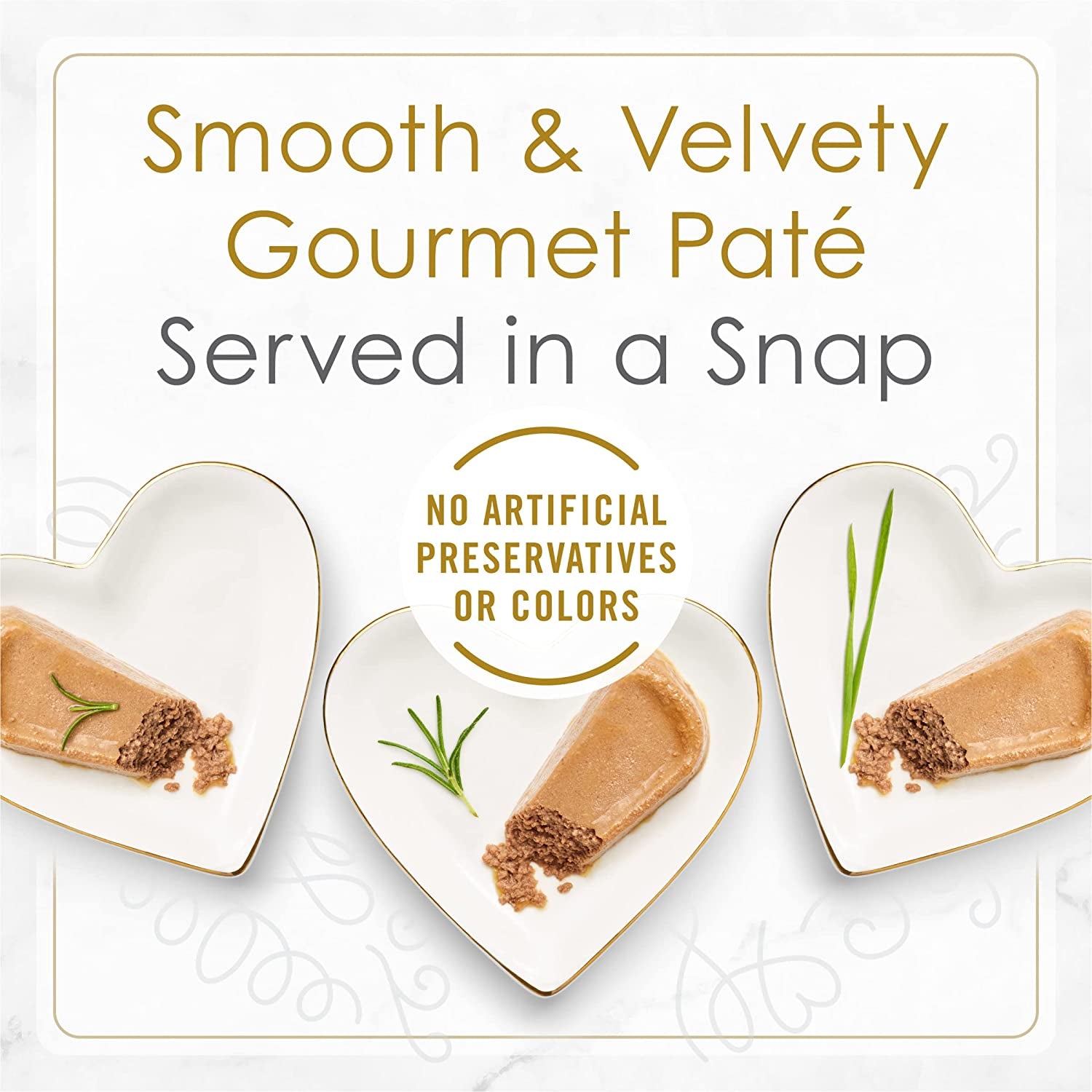 Purina  Gourmet Wet Cat Food Variety Pack, Petites Pâté Collection, Break-Apart Tubs, 12-Pack of 2.8 Oz. Tubs, 24 Servings